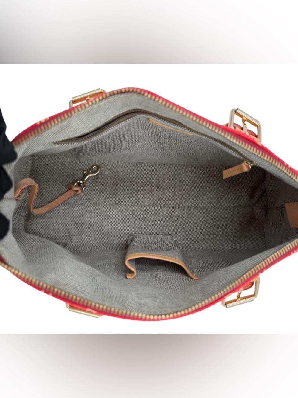 Stunning Dooney & Bourke Gretta Signature 5-Piece Set - Burning Red - NWOT - Picture 4 of 16